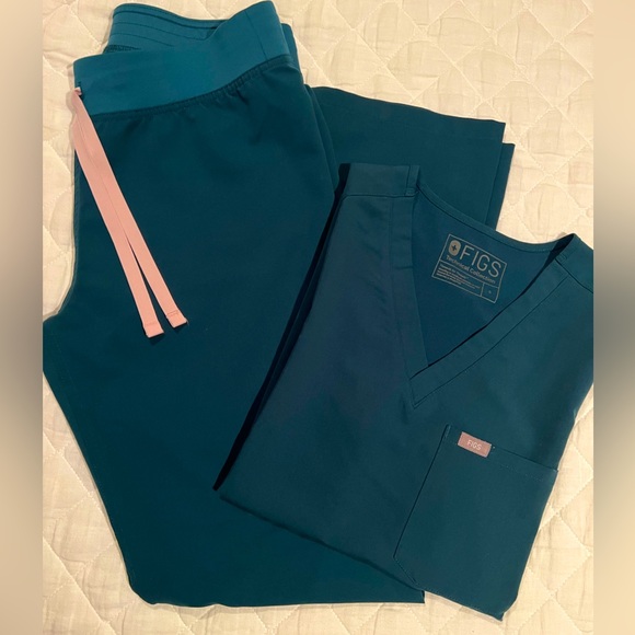 Figs Carribean blue size S set - Picture 1 of 1